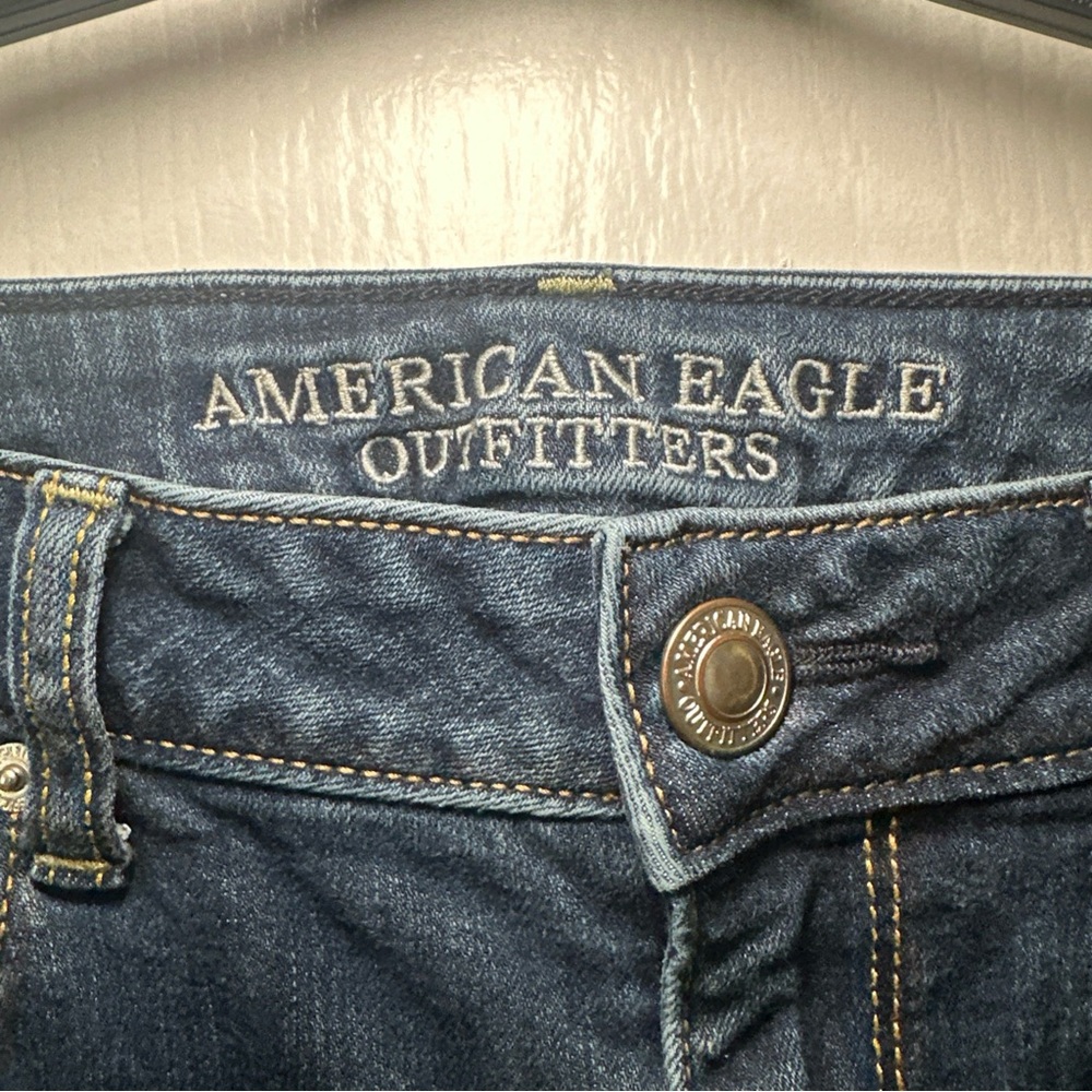 American Eagle Women’s Jeans Size 8 Regular Color Blue - Picture 5 of 12